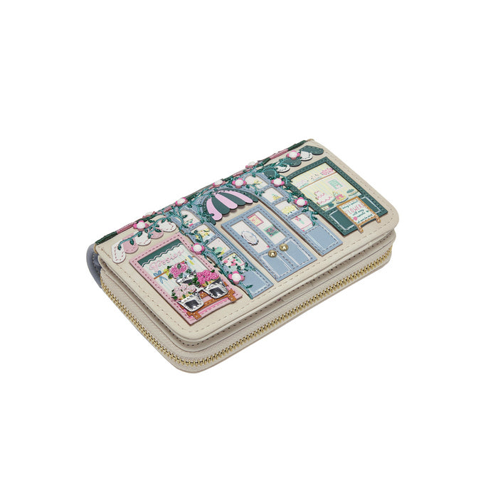 Posies and Patisseries Medium Ziparound Wallet