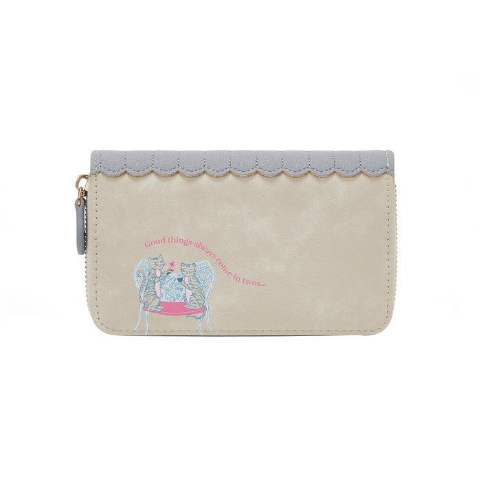 Posies and Patisseries Medium Ziparound Wallet