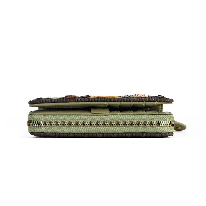 Flower Shop - Amber Edition - Medium Ziparound Wallet