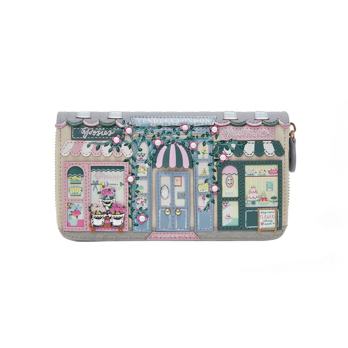 Posies and Patisseries Large Ziparound Wallet