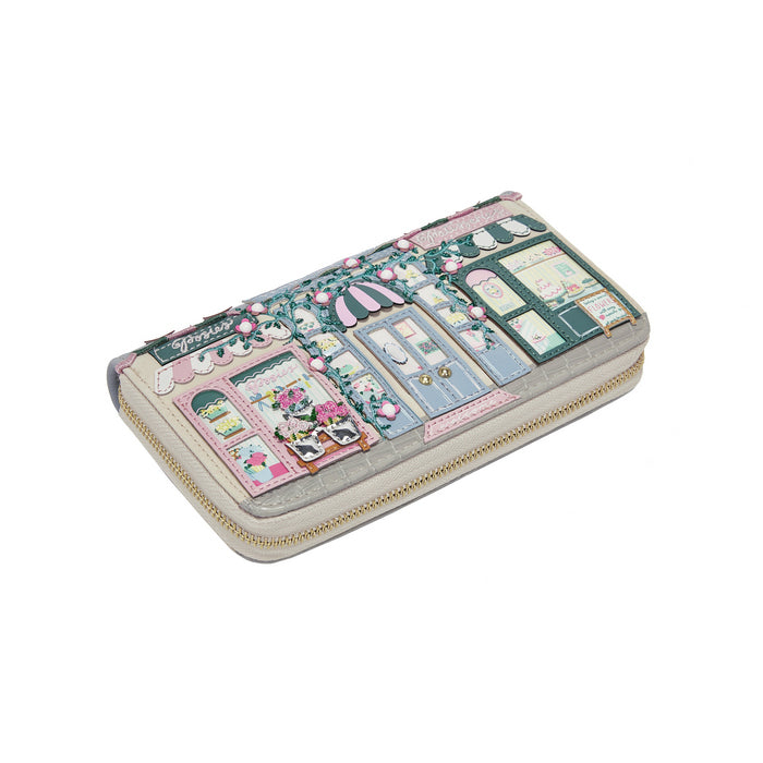 Posies and Patisseries Large Ziparound Wallet