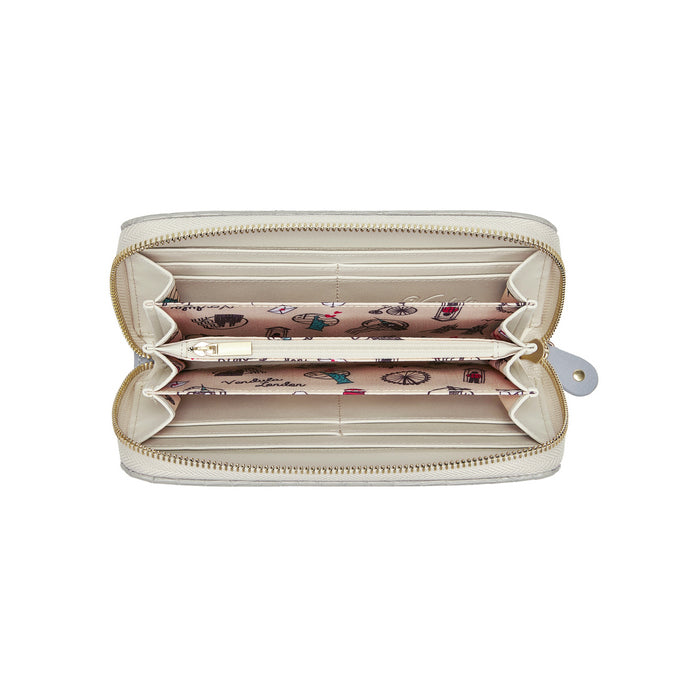 Posies and Patisseries Large Ziparound Wallet
