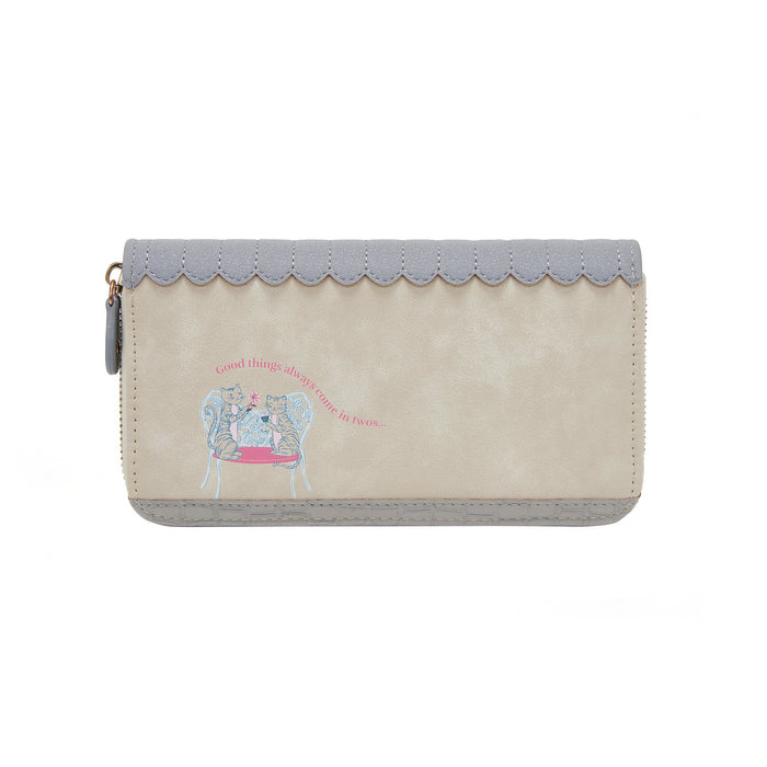 Posies and Patisseries Large Ziparound Wallet