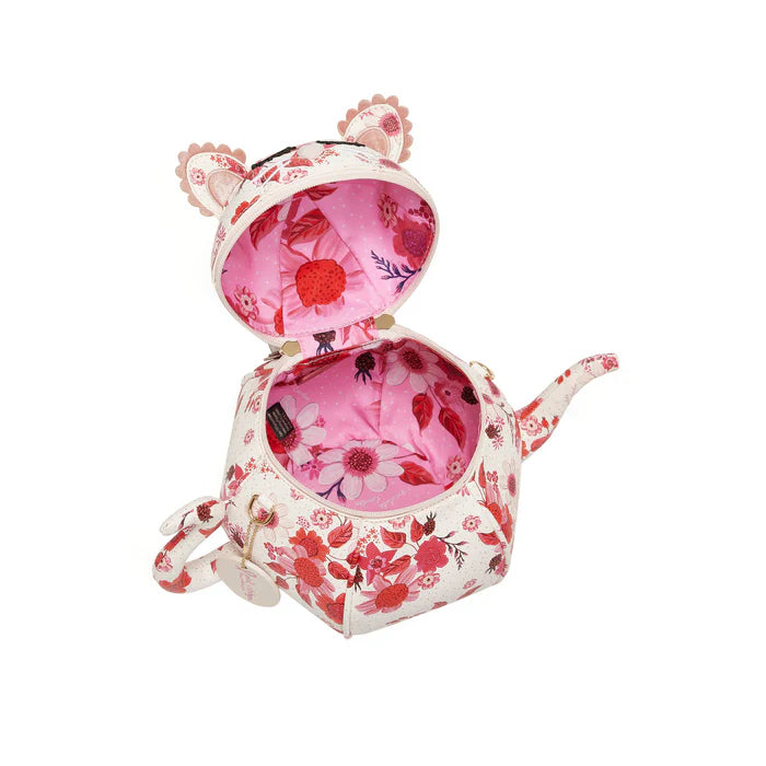 Perfectly Pink Afternoon Tea Bus Kitty Teapot