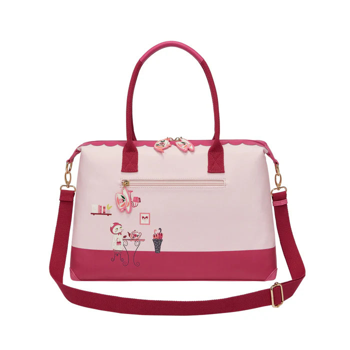 Perfectly Pink Afternoon Tea Bus Bonnie Weekender