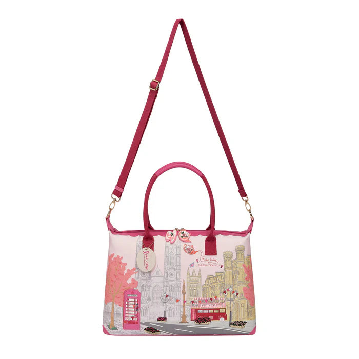 Perfectly Pink Afternoon Tea Bus Bonnie Weekender