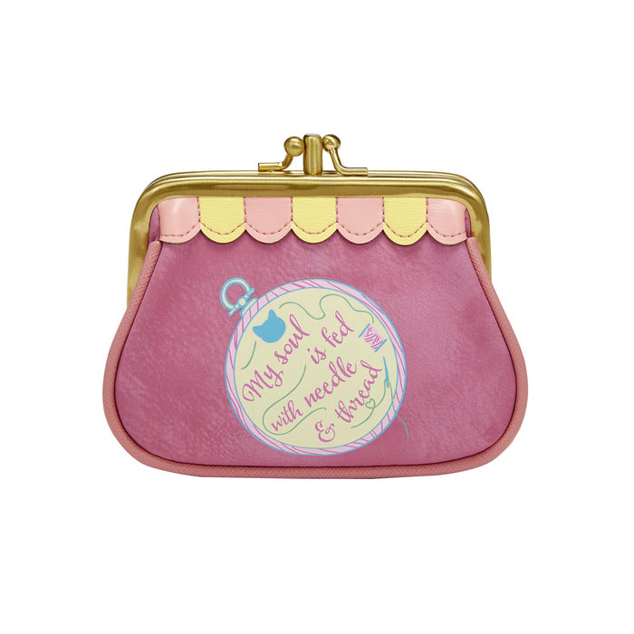 Vendula London Vendula Sewing Shop - Rasberry Edition Clipper Coin Purse