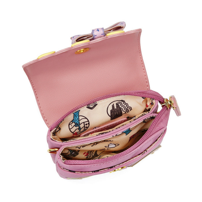 Vendula London Vendula Sewing Shop - Rasberry Edition Phone Pouch
