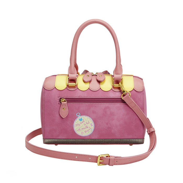Vendula London Vendula Sewing Shop - Rasberry Edition Speedy Bowler Bag
