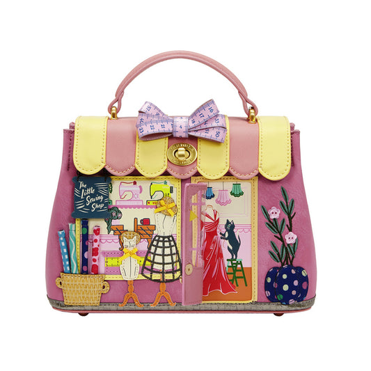 Vendula London Vendula Sewing Shop - Rasberry Edition Mini Grace Bag