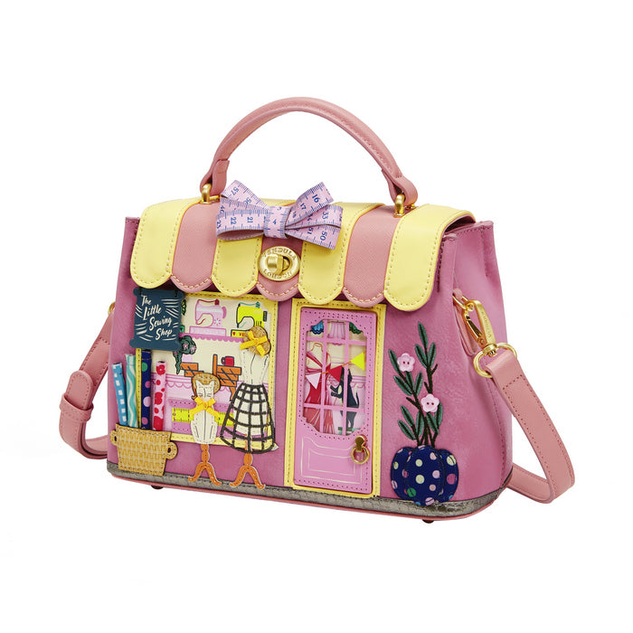 Vendula London Vendula Sewing Shop - Rasberry Edition Mini Grace Bag