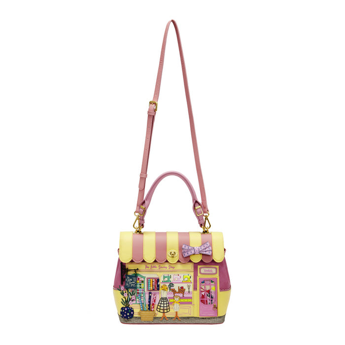 Vendula London Vendula Sewing Shop - Rasberry Edition Shoulder Grace Bag