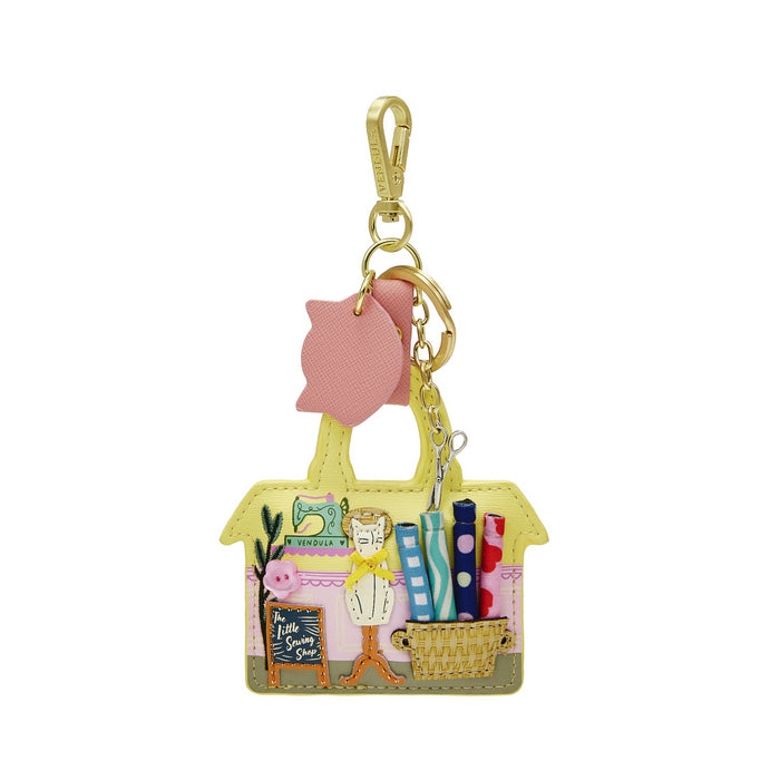 Vendula London Vendula Sewing Shop - Rasberry Edition Key Charm