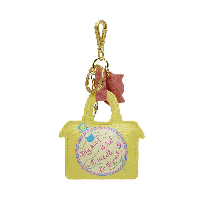 Vendula London Vendula Sewing Shop - Rasberry Edition Key Charm