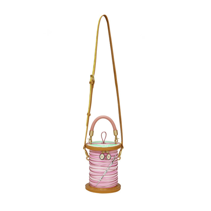 Vendula London Vendula Sewing Shop - Rasberry Edition Cotton Reel Bag