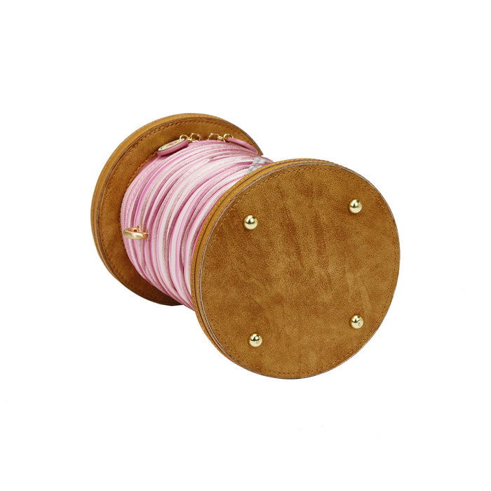 Vendula London Vendula Sewing Shop - Rasberry Edition Cotton Reel Bag