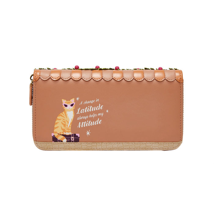 Vendula London Vendula Voyage Travel Shop Large Ziparound Wallet