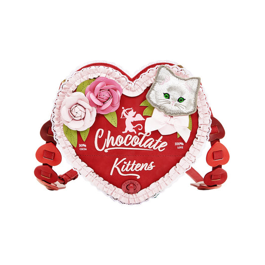 Vendula London The Chocolate Box Heart Chocolate Box Bag