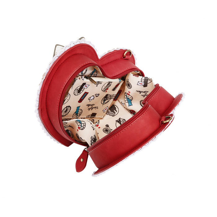 Vendula London The Chocolate Box Heart Chocolate Box Bag