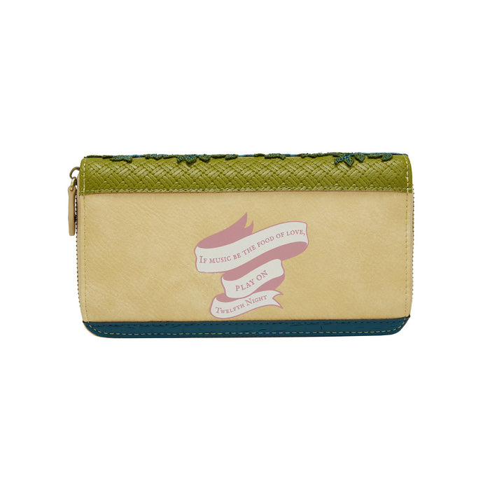 Twelfth Night Large Ziparound Wallet