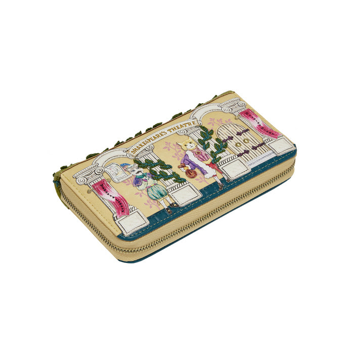 Twelfth Night Large Ziparound Wallet