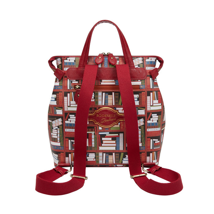 boulevard leather backpack Bookshelf Boulevard Tessa Backpack – Love Persimmon
