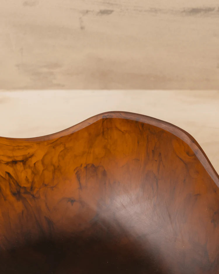 Flow Resin Salad Bowl | Earth