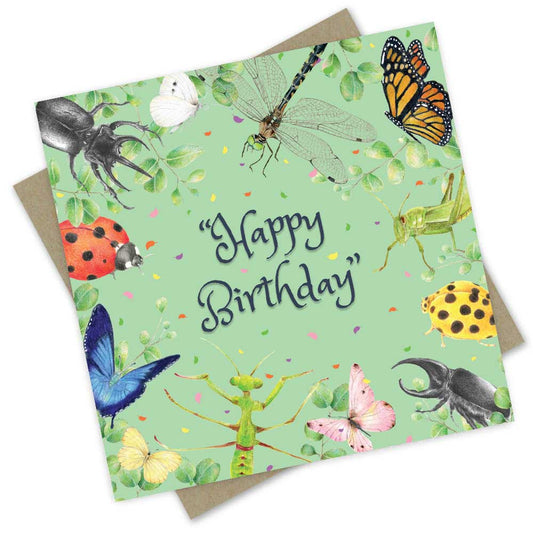 Birthday Bugs Card