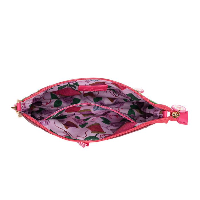 Pink Ribbon Sewing Box Scrapbook - Kate Bag - Vendula London Packshot Angle 5