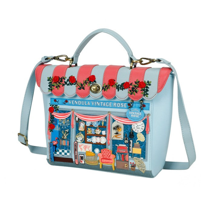 Vendula Vintage Rose Shoulder Bag Backpack