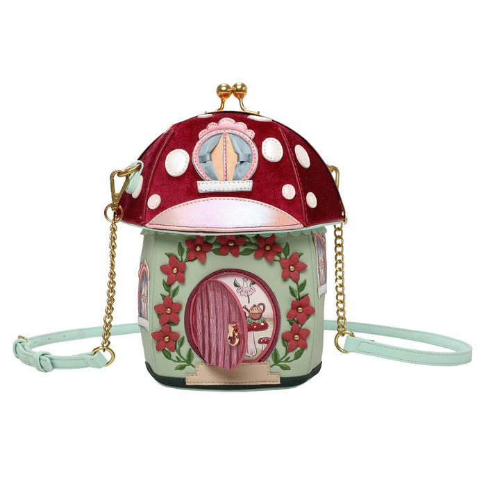 Vendula Fairy Village Toadstool House Bag