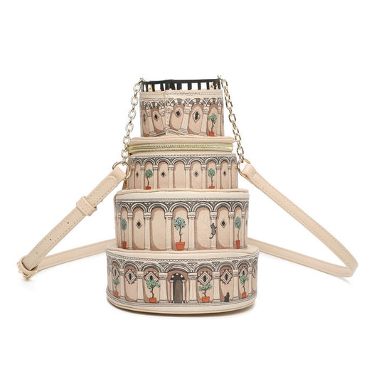 Vendula Viva Italia Leaning Tower Bag
