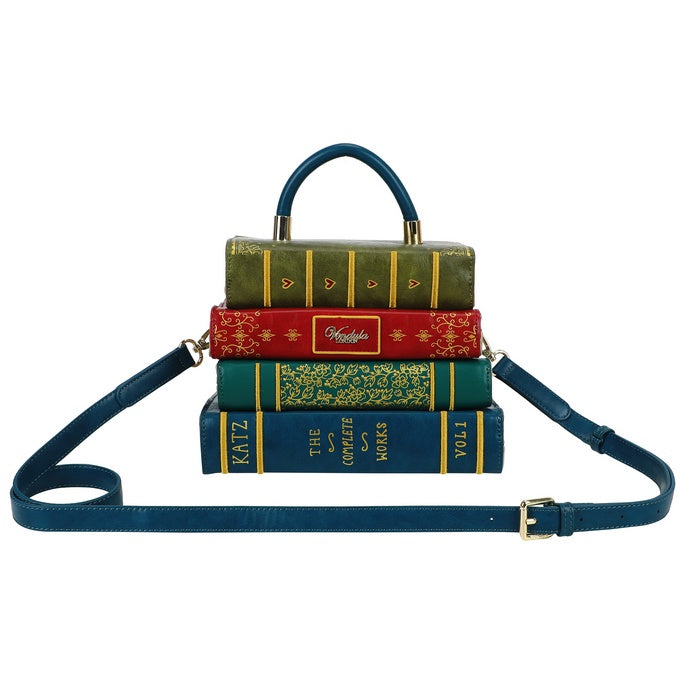Between the Covers Bookbinders Book Stack Bag