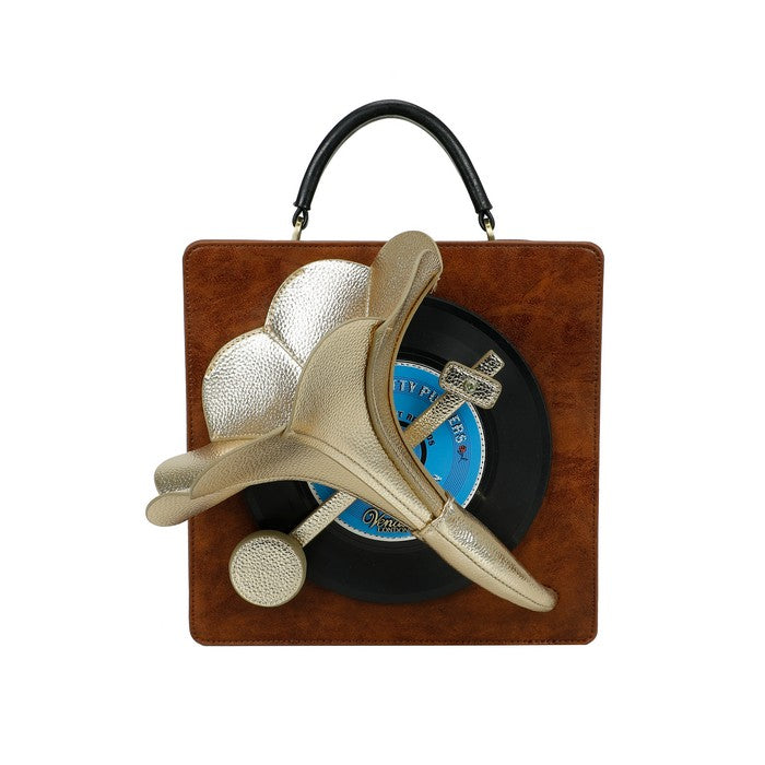 Vendula Vintage Rose Grammophone Bag