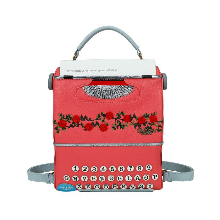 Vendula Vintage Rose Typewriter Bag