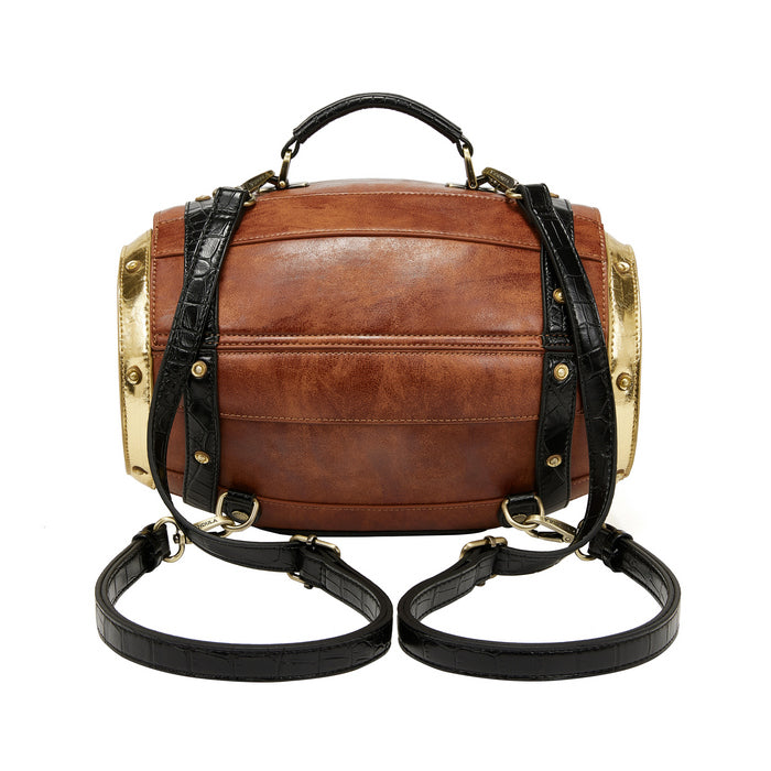 Vendula London Clover Inn Barrel Shoulder Bag / Backpack