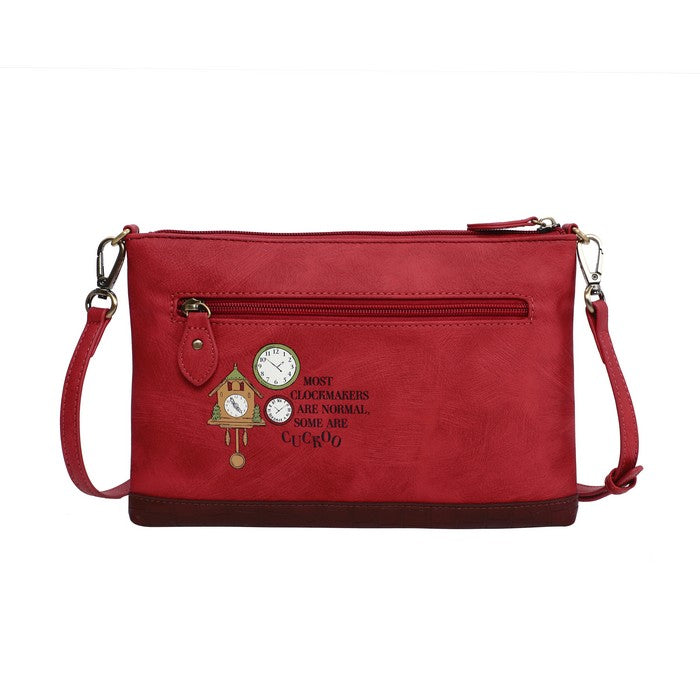 Tick Tock Clock Shop Pouch Bag