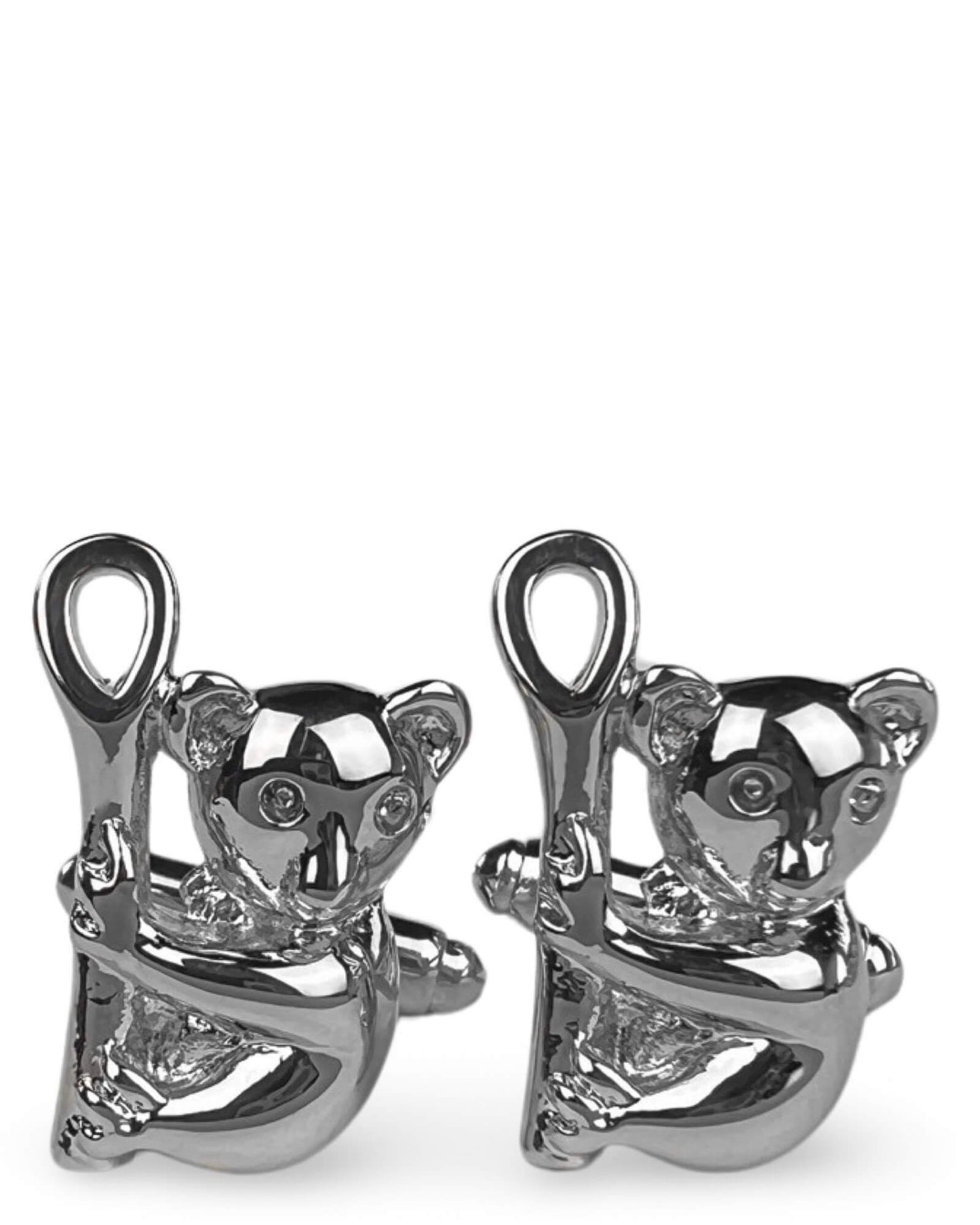Koala Cufflink - Silver
