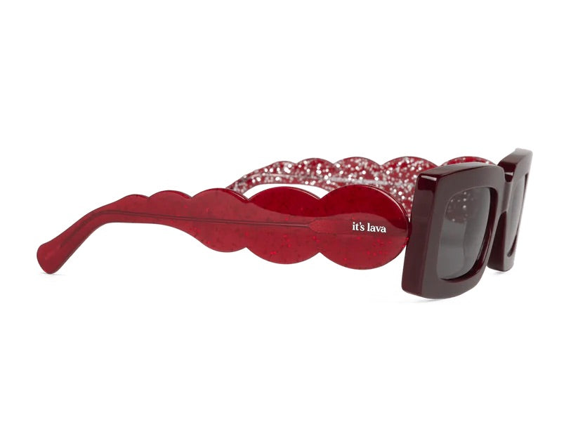 Lava Eruption Sunglasses With Classical Lenses