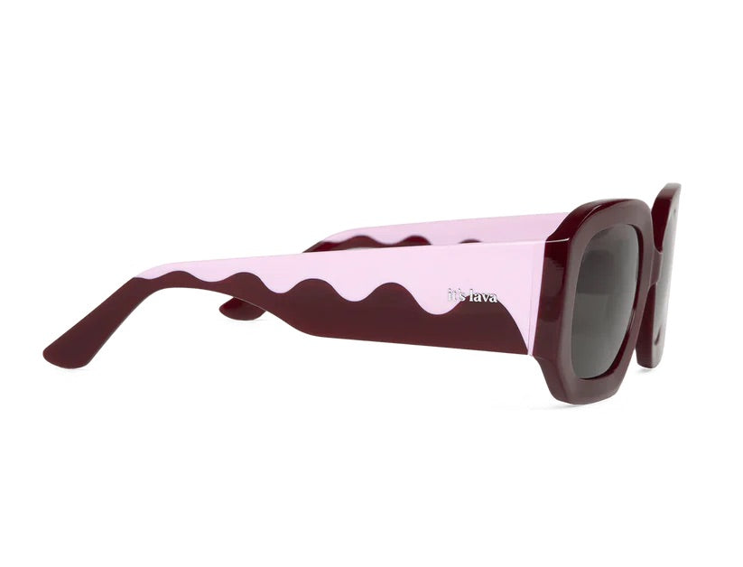 Melting Lava Sunglasses With Classical Lenses