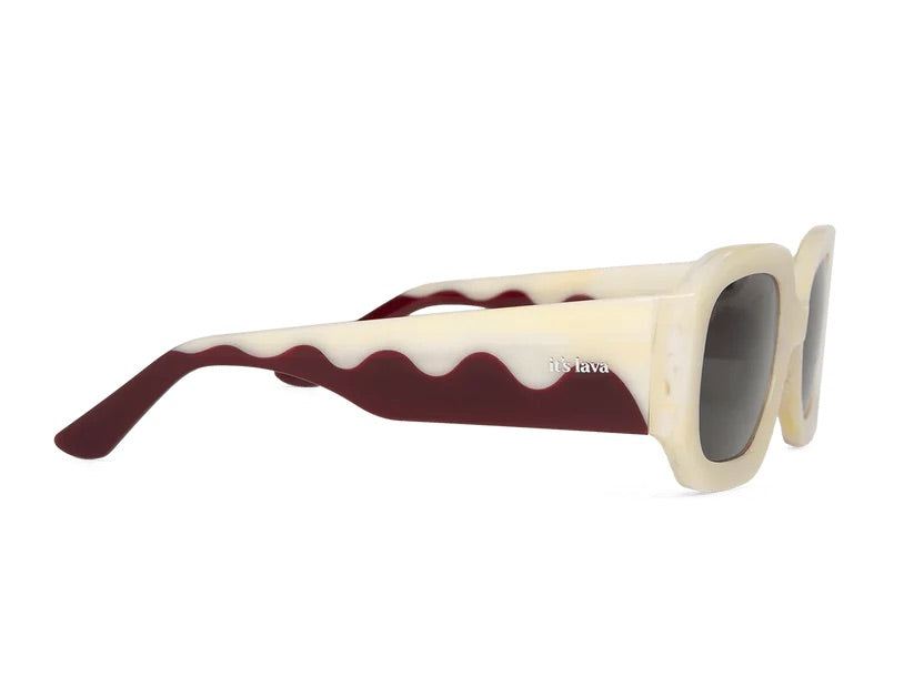 Melting Lava Sunglasses With Classical Lenses