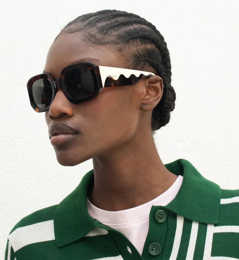 Melting Lava Sunglasses With Classical Lenses