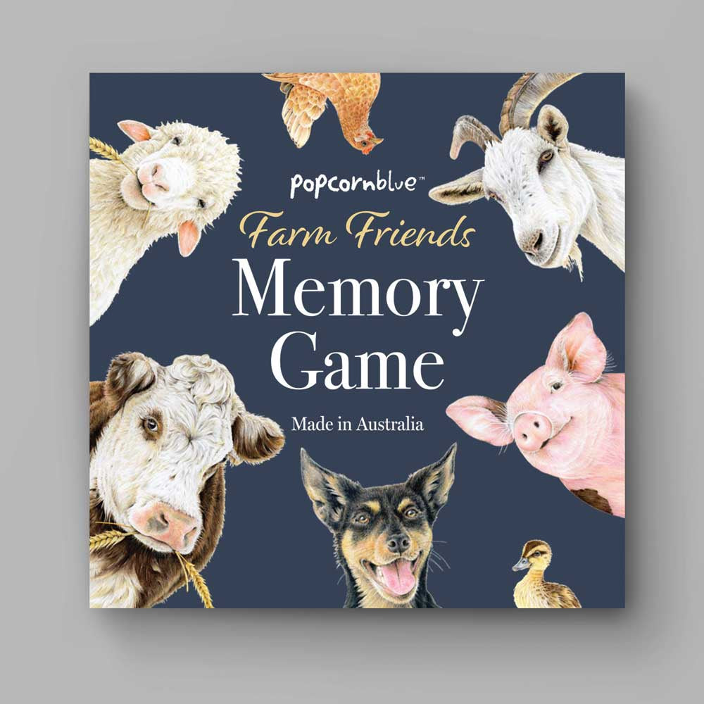 Farm Friends Memory Game