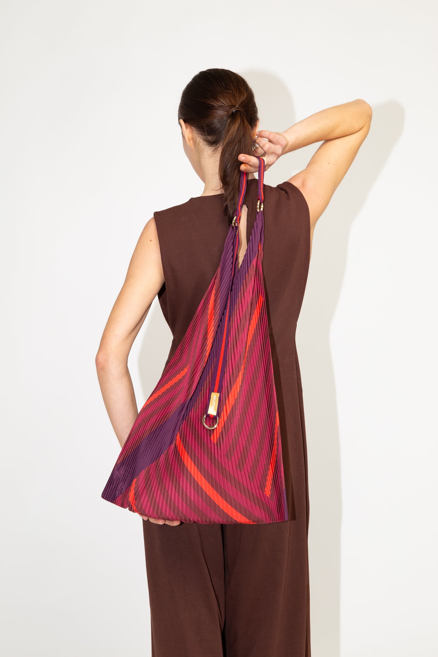 Multitudes Stefania Pleated Y Bag