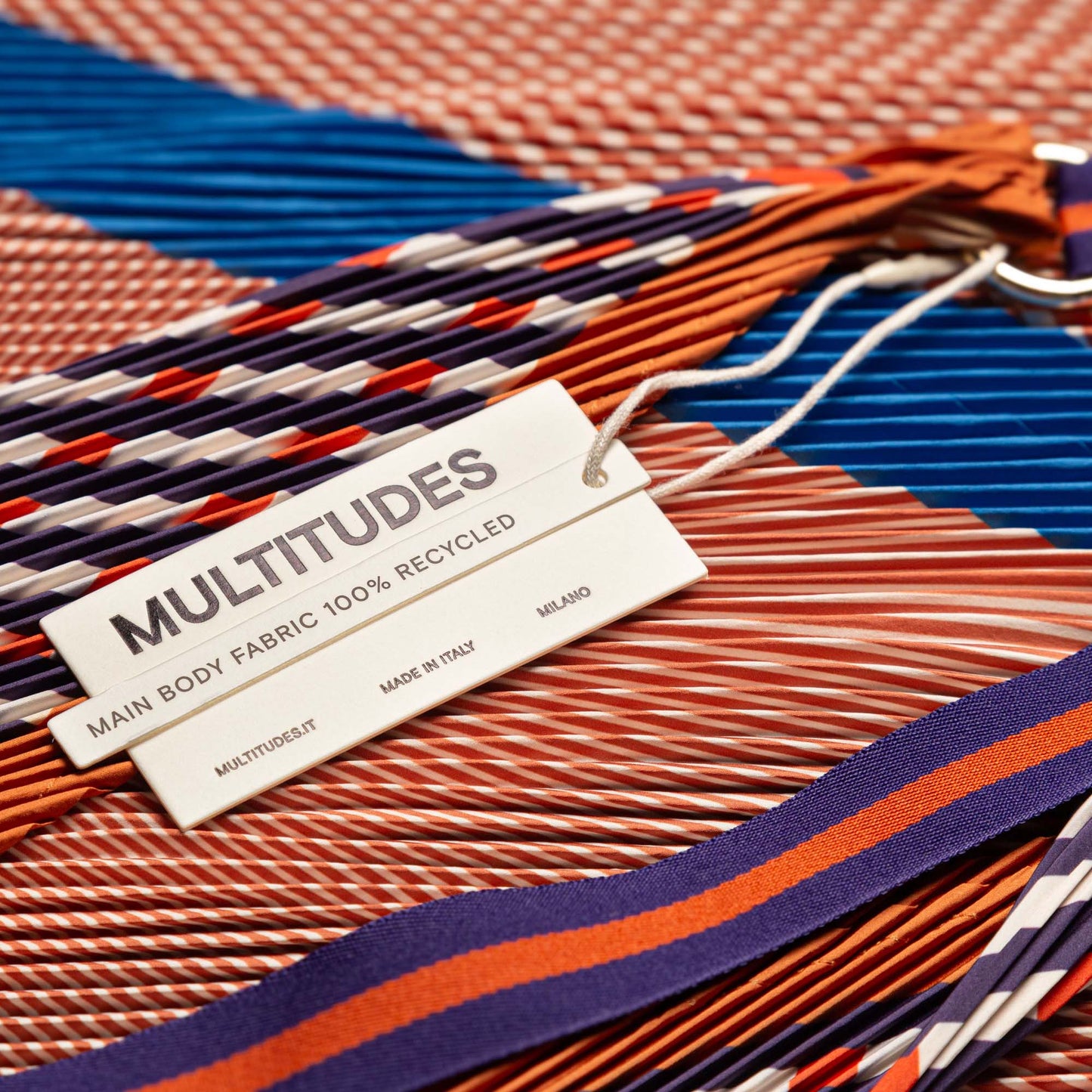 Multitudes Anna Rust Pleated Y Bag