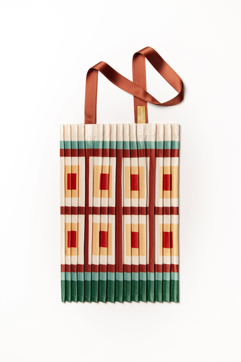 Vico Satin Pleated Bag