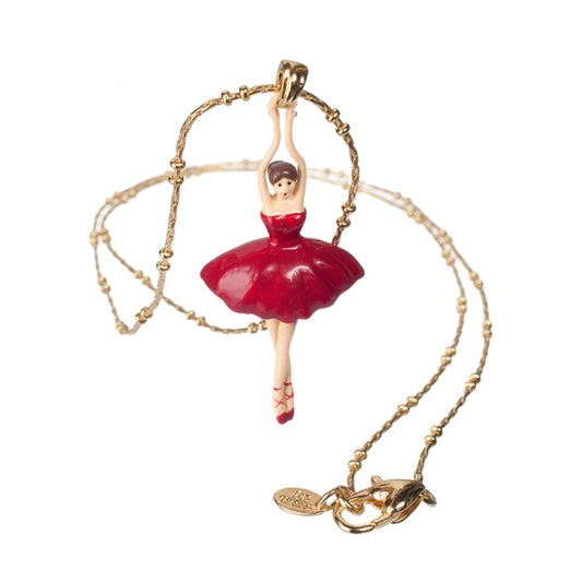 Collier Pas De Deux Red Red Necklace
