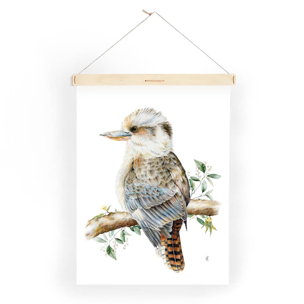 Kookaburra Tea Towel