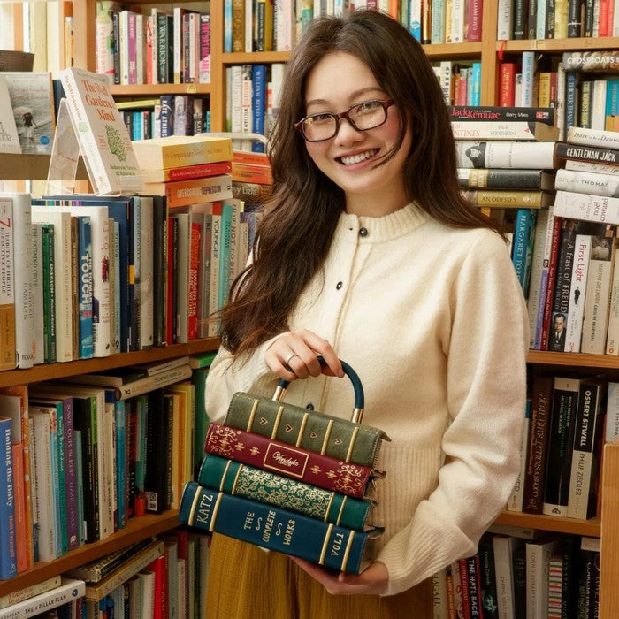 Between the Covers Bookbinders Book Stack Bag