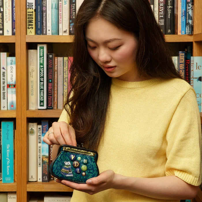 Between the Covers Bookbinders Clipper Coin Purse